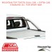 TOYOTA DUAL CAB + EXTRA CAB STAINLESS 15+ SPORT BAR - ACCESSORY FOR MOUNTAIN TOP ROLL